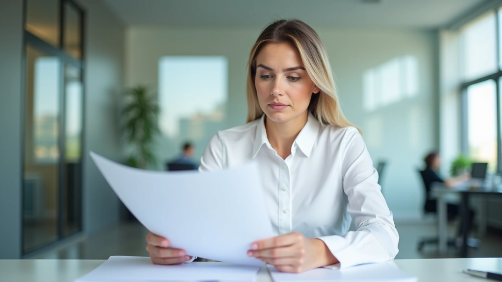 Professional reviewing comparable company analysis checklist to avoid valuation errors